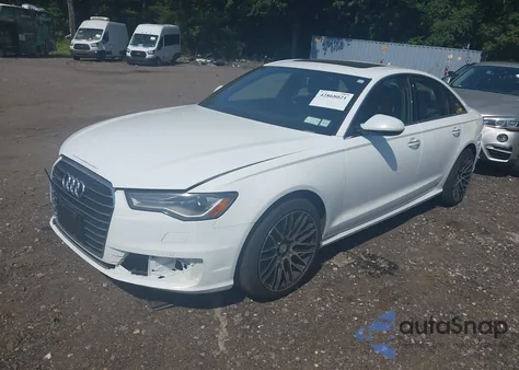 2016 Audi A6 2.0T Premium Plus z USA, uszkodzony, nr VIN WAUGFAFC1GN012947